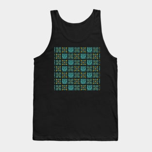 Portuguese blue tile pattern Tank Top